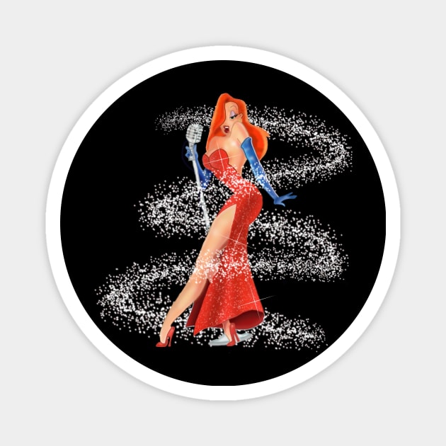 ✨Jessica rabbit ✨ Magnet by Phantomeris